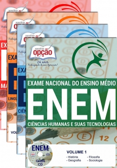 ENEM 2017-EXAME NACIONAL DE ENSINO MÉDIO - ENEM (4 Volumes)